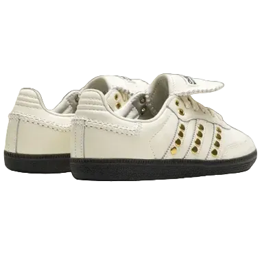 WB Samba Studded Cream White