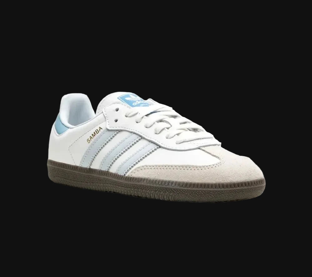 Samba OG-White Halo Blue