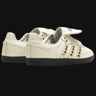 WB Samba Studded Cream White